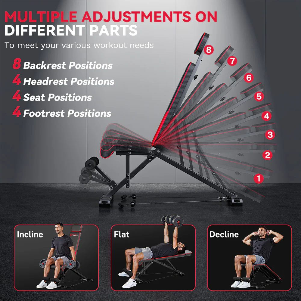 Foldable Weight Bench - Image 3