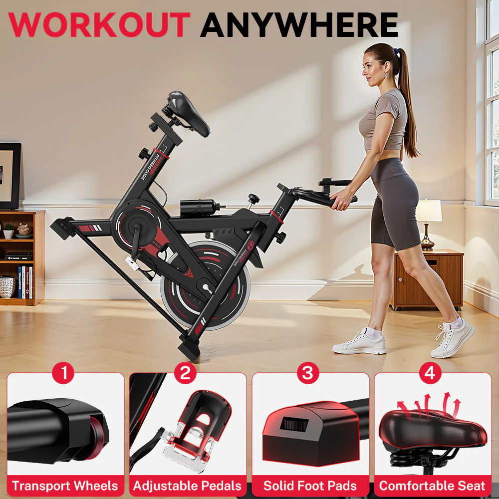 Stationary Exercise Bike - Image 7