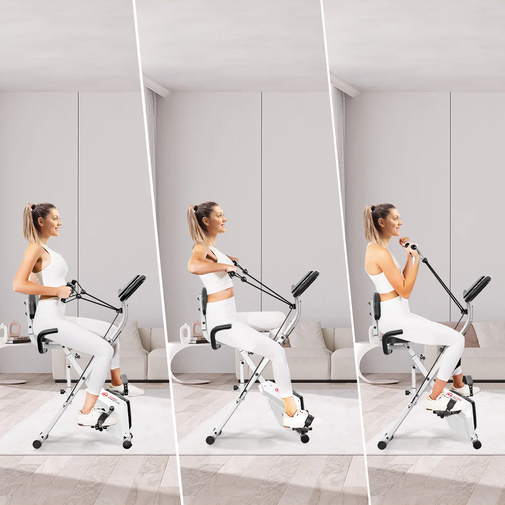 Foldable Exercise Bike, Magnetic Resistance - Image 11