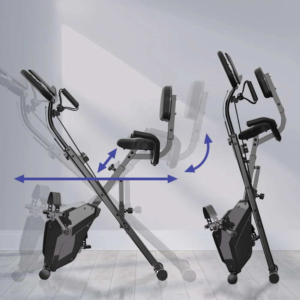 Foldable Exercise Bike, Magnetic Resistance - Image 6