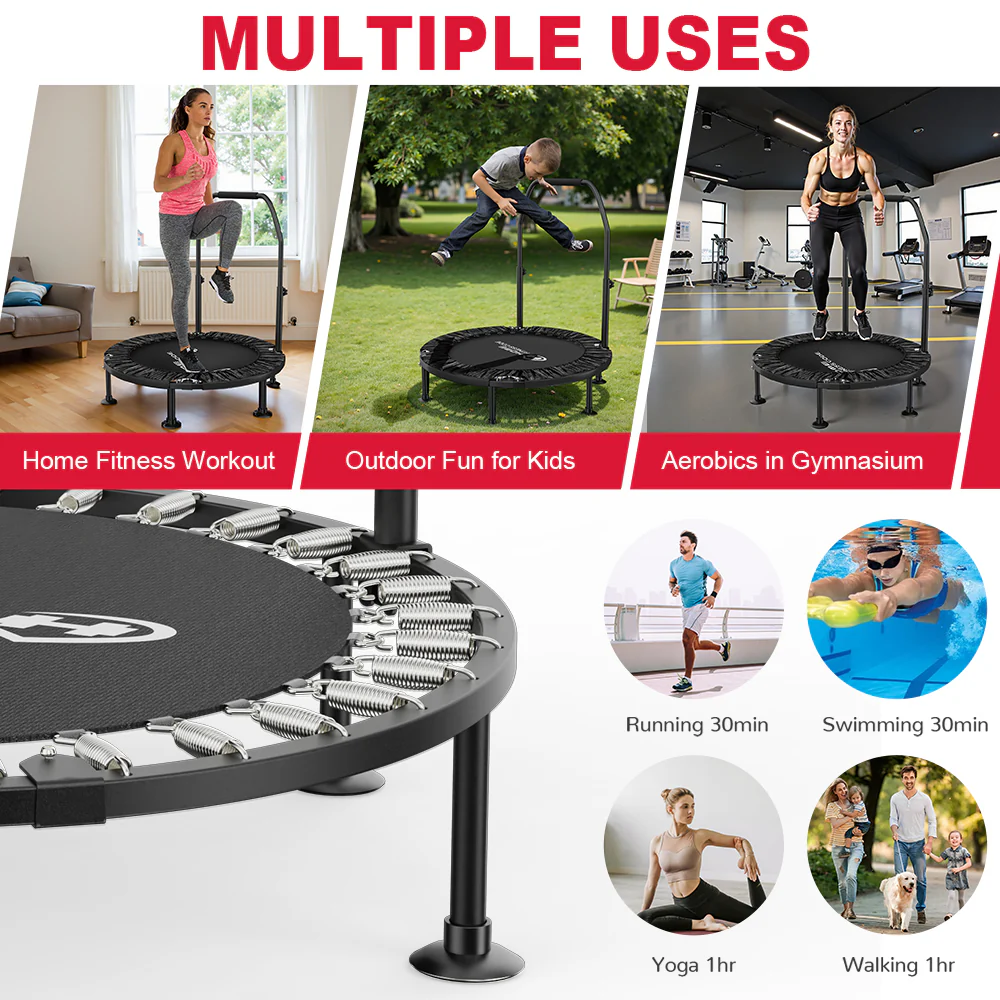 40-Inch Folding Trampoline - Image 4
