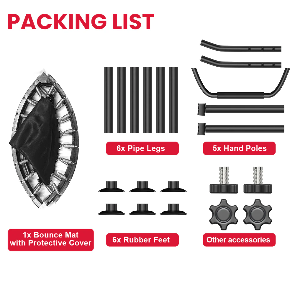 40-Inch Folding Trampoline - Image 6