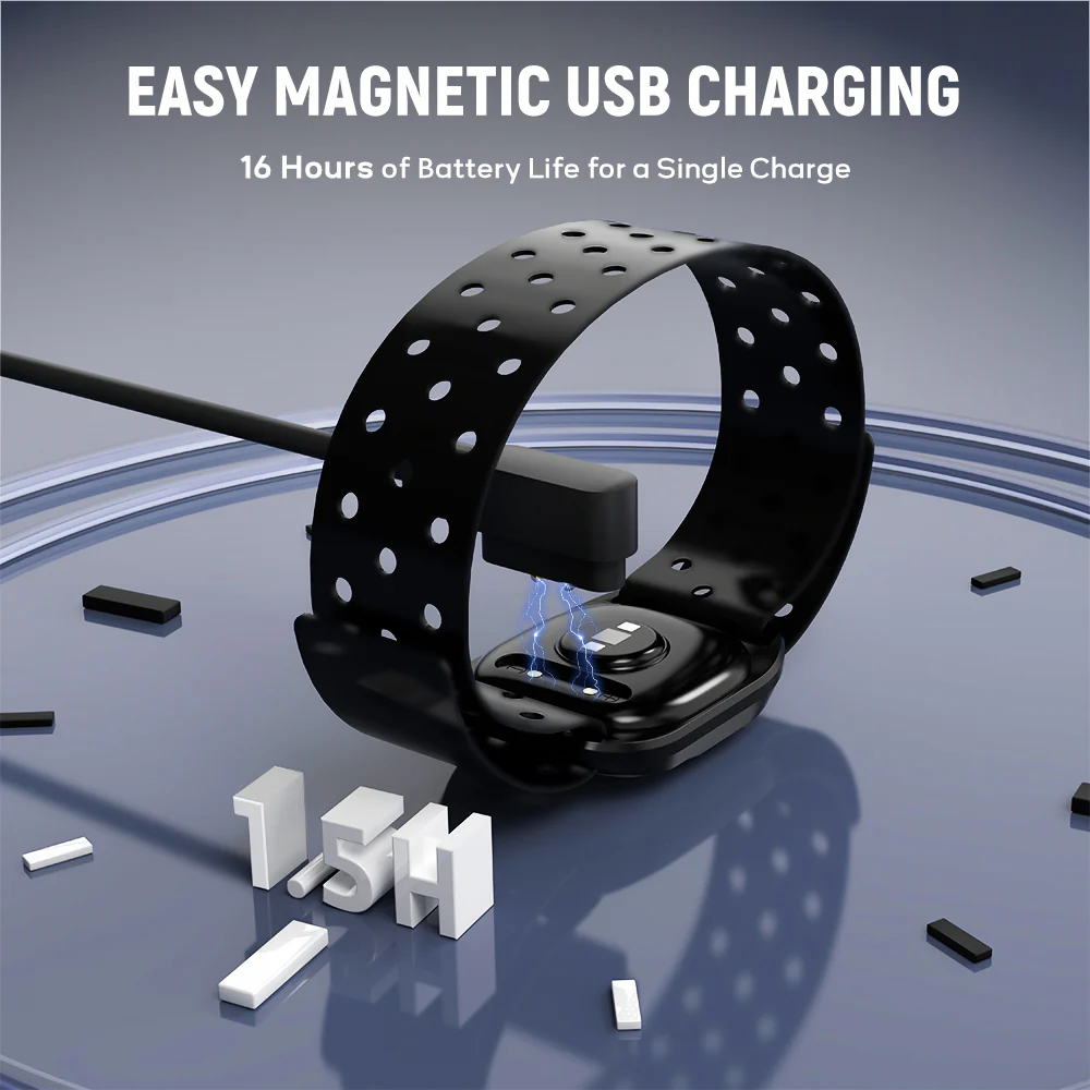 Heart Rate Monitor Armband, Bluetooth 5.0/ANT+, IP67 Waterproof - Image 7