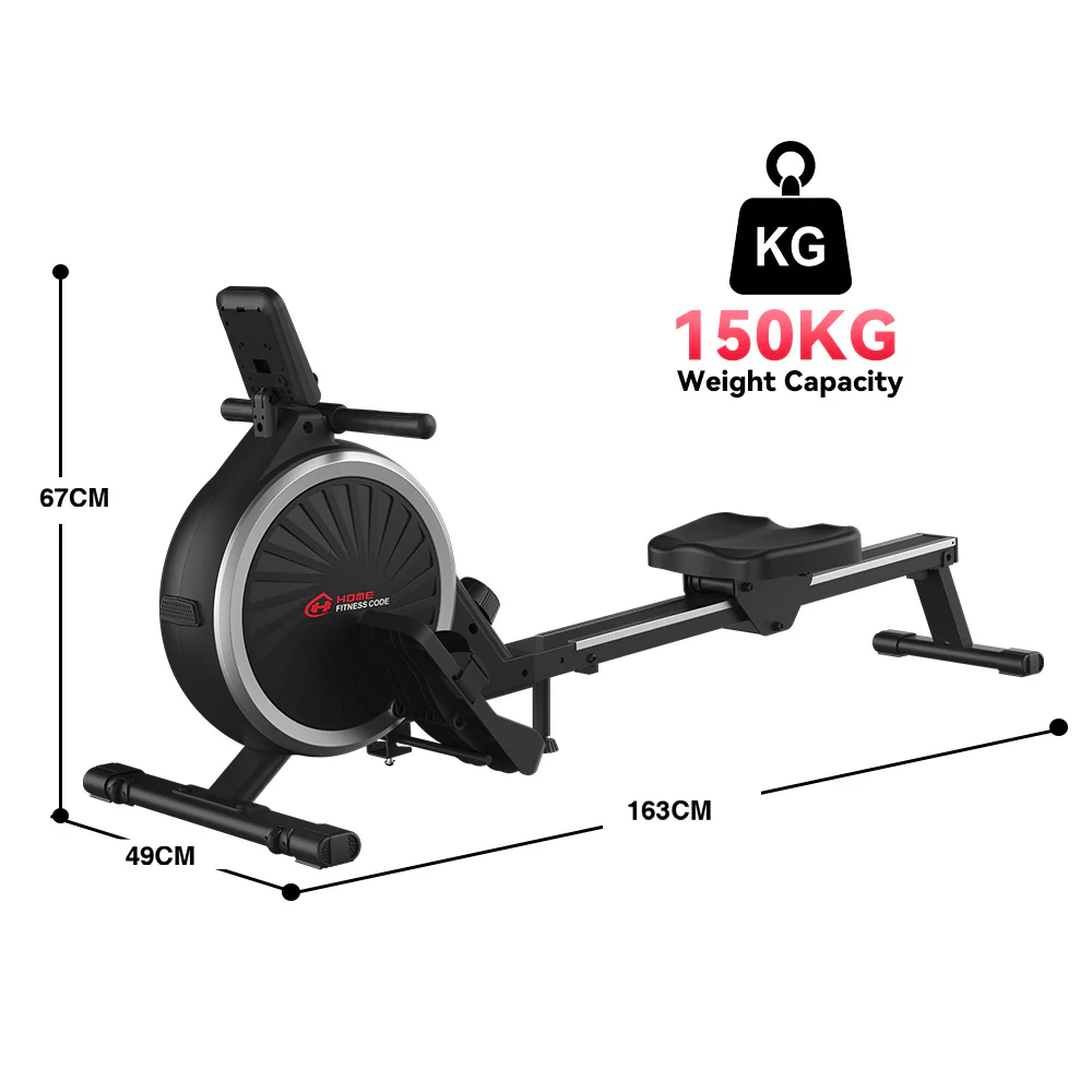 Magnetic Rowing Machine, 16-Level Resistance - Image 9