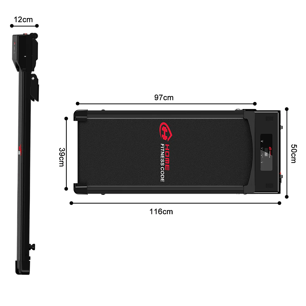 Treadmill C1, Speed 1-10KM/H, 5% Manual Incline - Image 9
