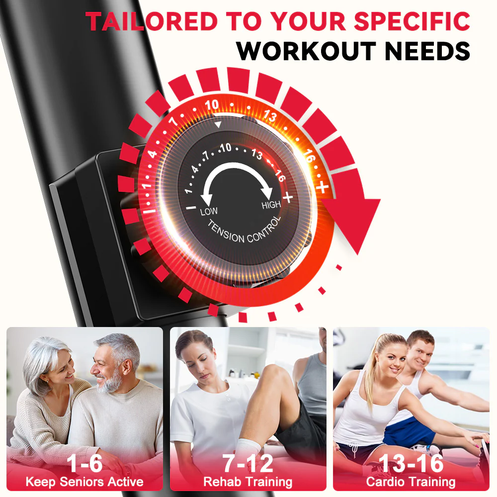 Recumbent Exercise Bike X1, 16-Level Resistance - Image 5