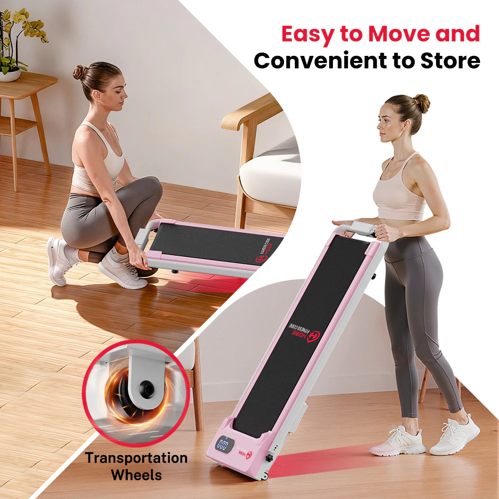 Folding Treadmill S1, Speed 1-6KM/H, 5% Manual Incline - Image 17