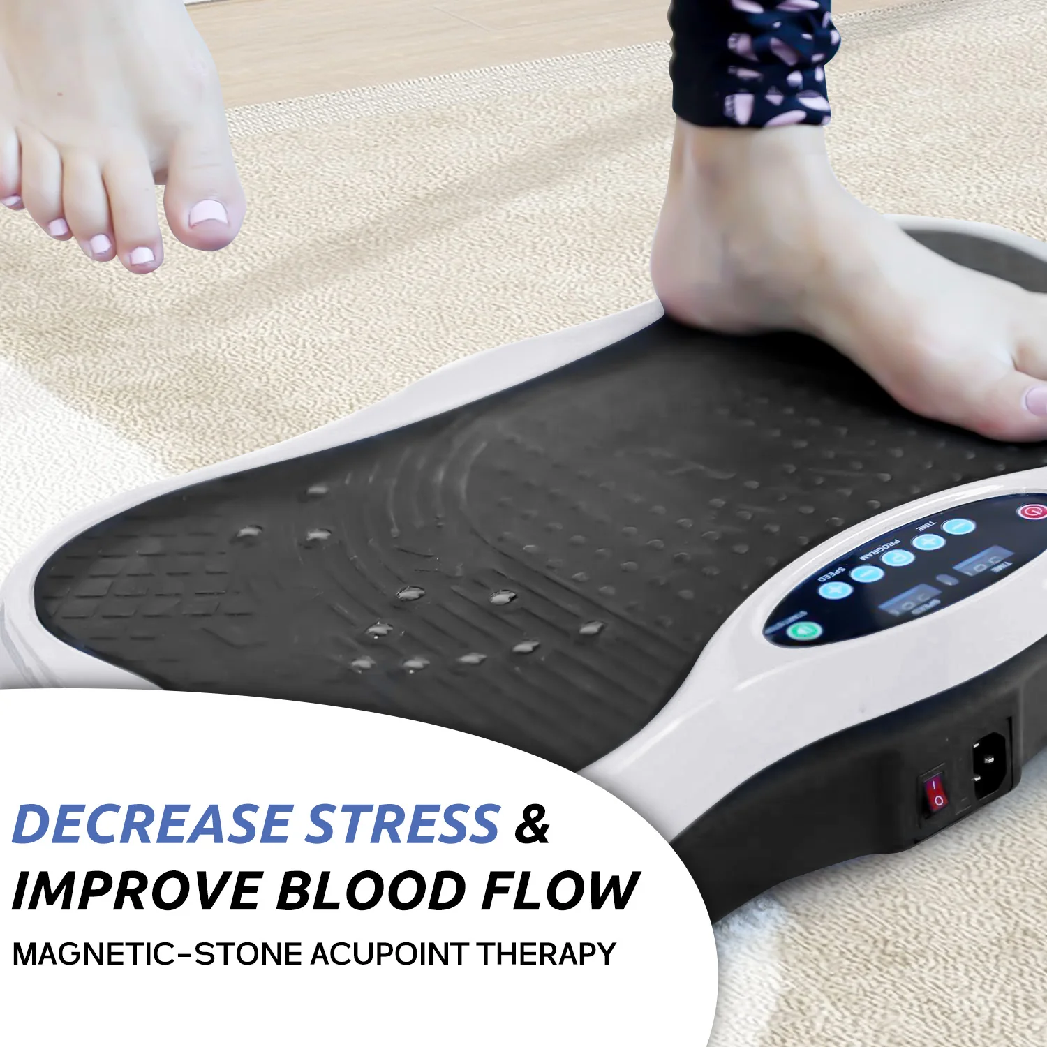 Vibration Platform with Adjustable Handles - Image 3